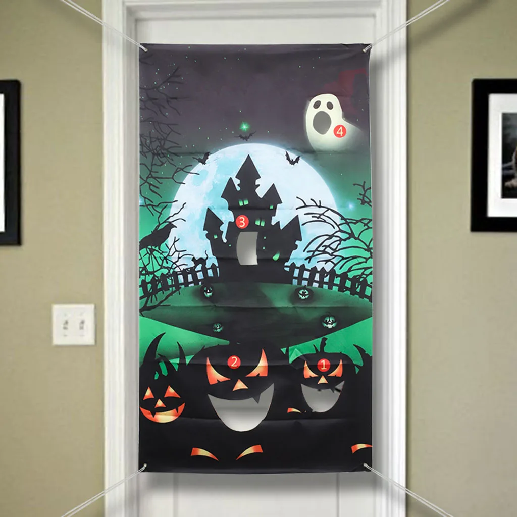 Забавный игровой баннер с 3 пакетами и веревкой для детей взрослых товары улицы