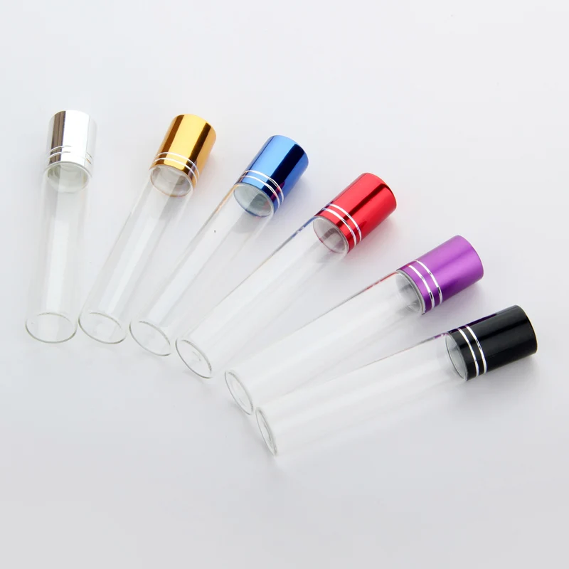 100Pieces/Lot 10ml Essential Oil Bottle Travel Use Glass Perfume Roll on with Stainless Steel Ball Roller | Красота и здоровье