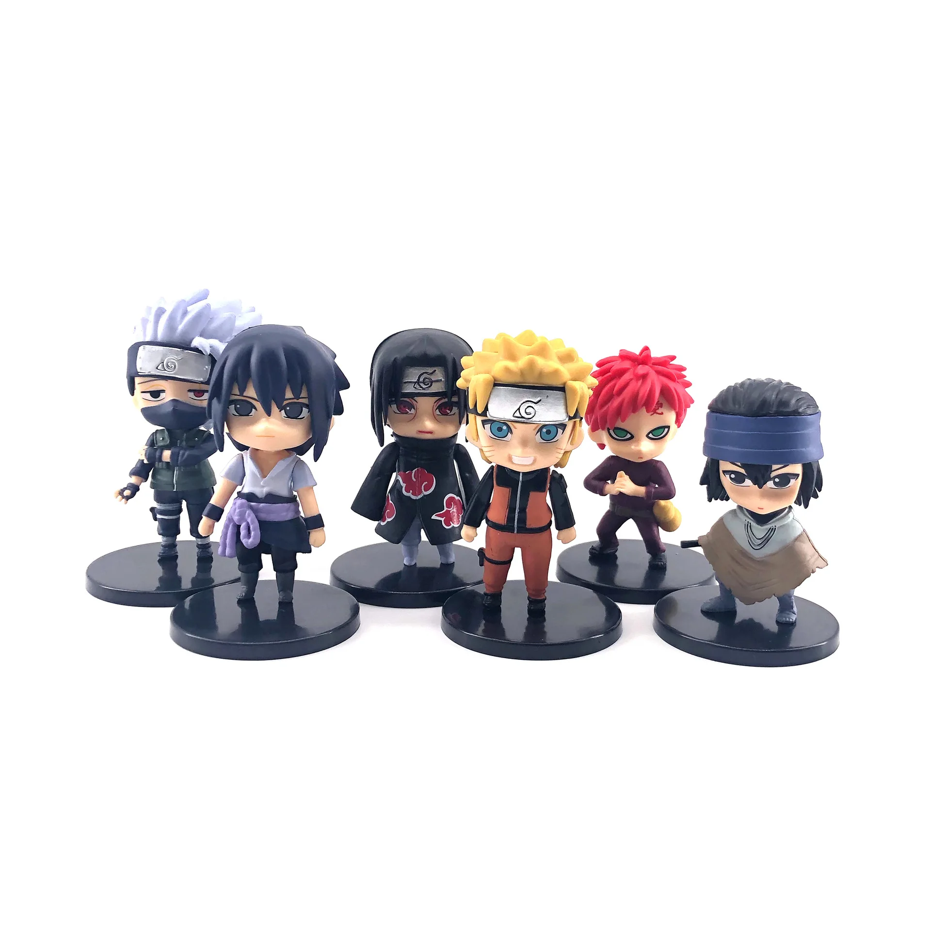 

Naruto Anime 1st Generation 6A Model Sasuke Itachi Toy Doll Car Decoration Model Friends Children's Gifts Collectibles 9-10CM