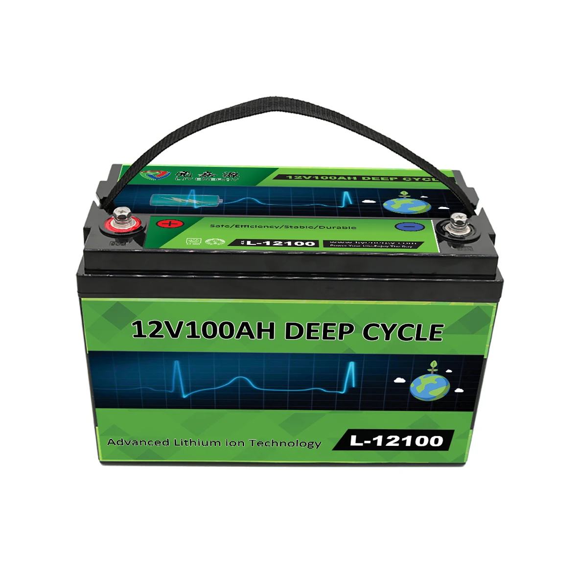 

Литий-ионная ИБП батарея 100ah 12v тонкая батарея ljy Замена свинцово-кислотной энергии