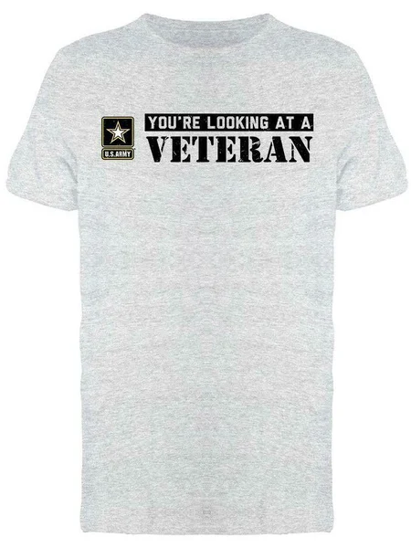 

You're Looking At A Veteran Men's T-shirt