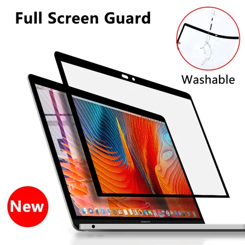 Моющаяся пленка для экрана для 2021 MacBook Pro 14 16 M1 Pro A2338 A2289, мягкая HD рамка, пленка-наклейка для экрана Mac Air Pro 13 A2337
