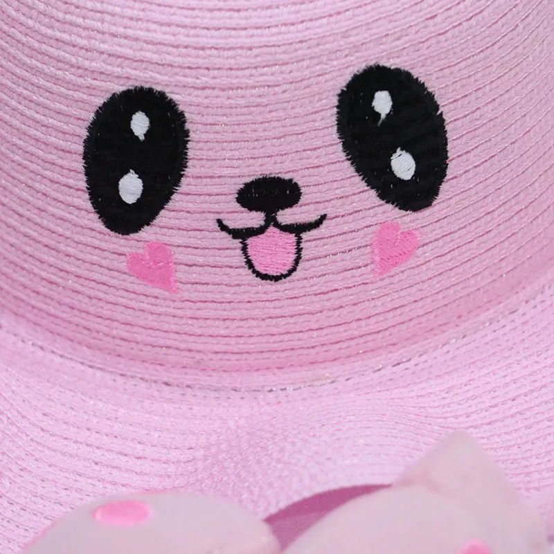 Детские шляпы для малышей от 4 до 10 лет Пляжная соломенная Кепка Панама модная