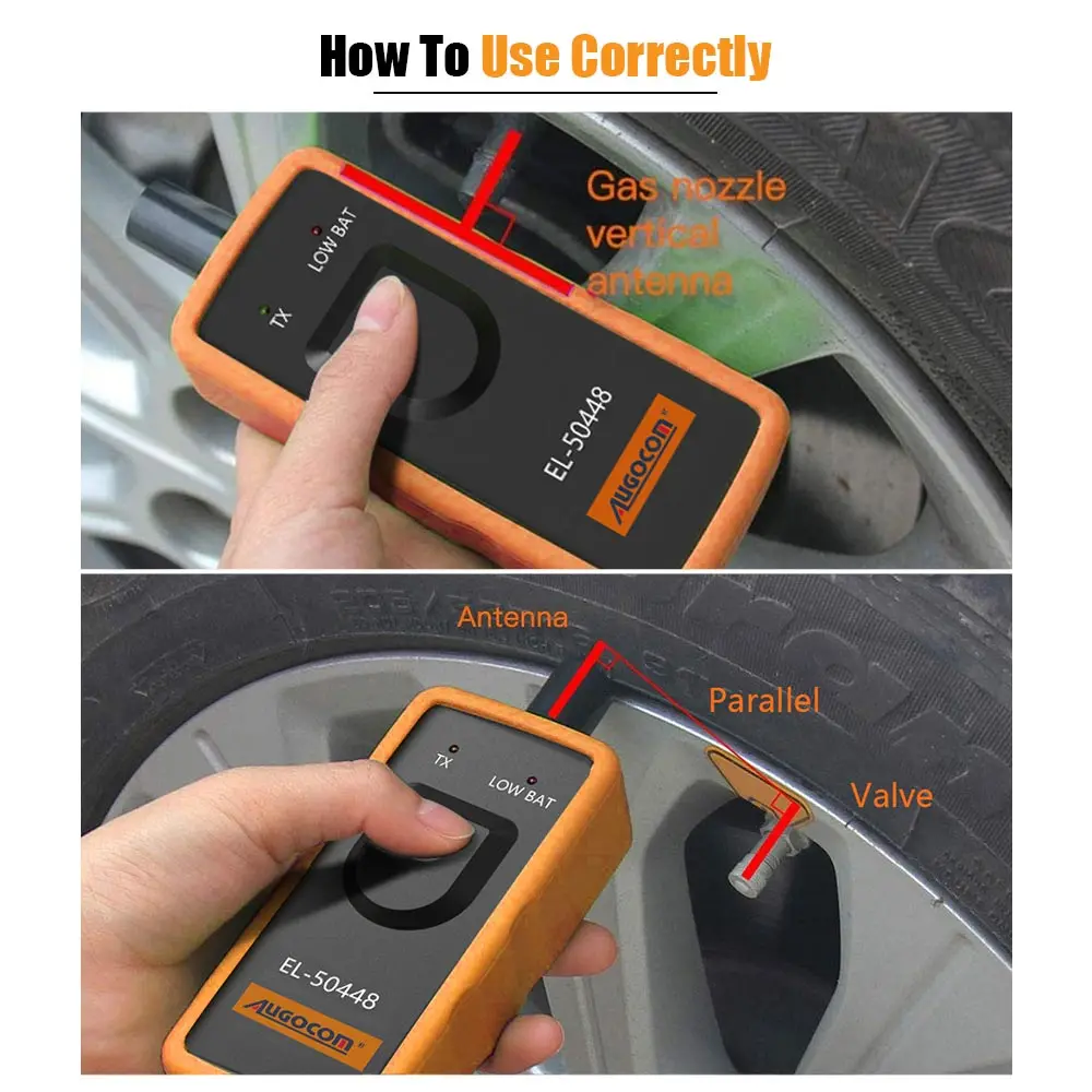 AUGOCOM TPMS EL 50448 система контроля давления в шинах для инструмента сброса buickTPMS