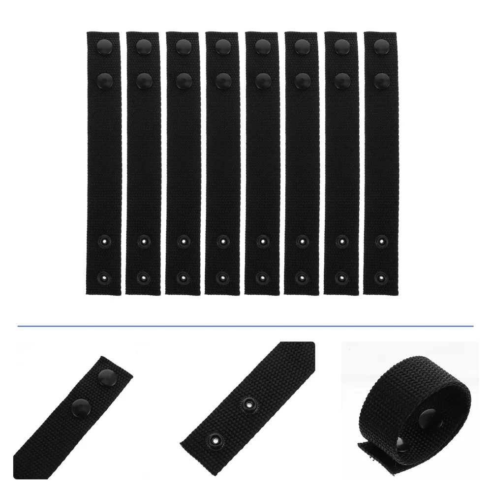 

4pcs Polypropylene Belt Buckles Belt Ring Fastening Polypropylene Buckles