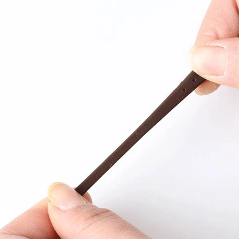 

1pair Ear Support Non-slip Sleeves Sunglasses Leg Covers Ear Hooks Glasses Legs Accessories Elastic Spectacles Earmuffs