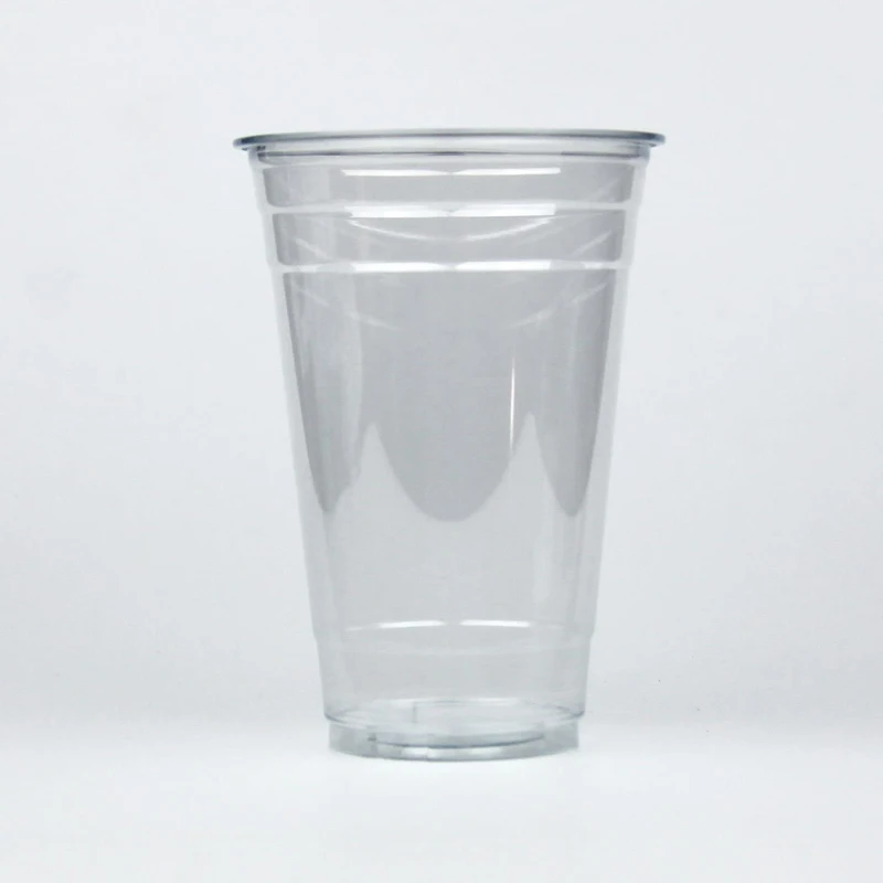 Стаканчики пластиковые без бисфенола А с плоскими прорезными крышками