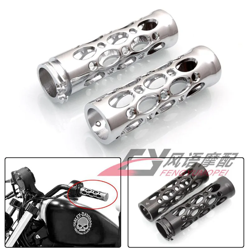 

25mm Universal Motorcycle Grips Aluminium Alloy Refitting Accessories for Halley Sportster 883 1200 Dyna Honda Kawasaki