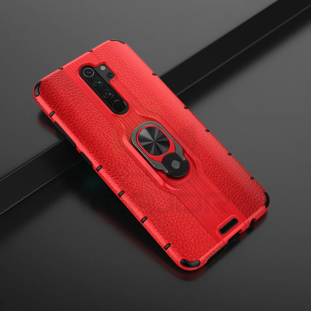 Чехол для Xiaomi Redmi Note 8 Pro, чехол, металлическое кольцо, держатель, чехол, ударопрочный защитный бампер для Redmi Note 8, Note8 Pro, чехол с кольцом