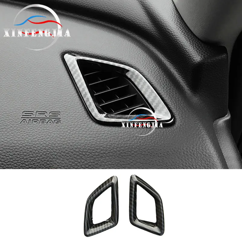 

For Honda Accord 18-19 Carbon Fiber Color Center Dash Panel Air Vent Outlet Trim
