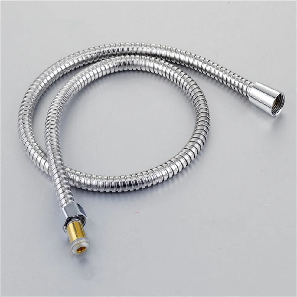 Золотистый Яркий 1 М 5 м 2 3 очень длинный душевой шланг для ручной головки труба из