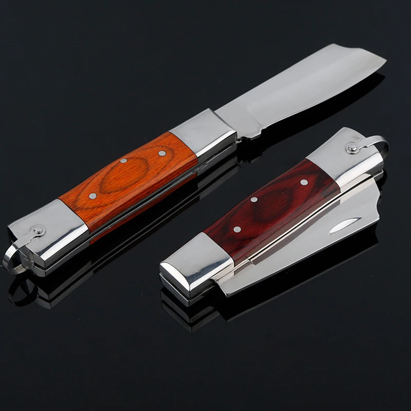 Брендовый карманный складной нож 440C Лезвие с деревянной ручкой тактические ножи