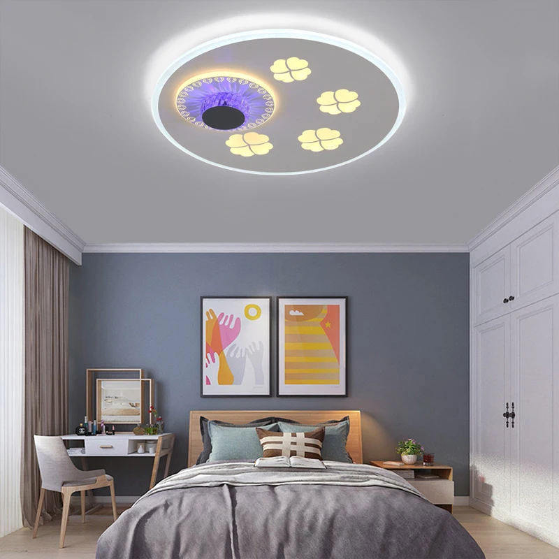 Светодиодный новый современный минималистичный круглый комнатный светильник