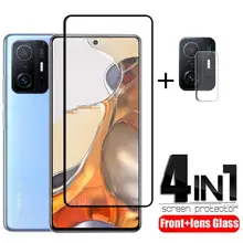 Full Cover Glass For Xiaomi Mi 11T Pro Glass For Mi 11T Pro Protective Glass Full Screen Protector For Mi 10T 11T Pro Lens Glass