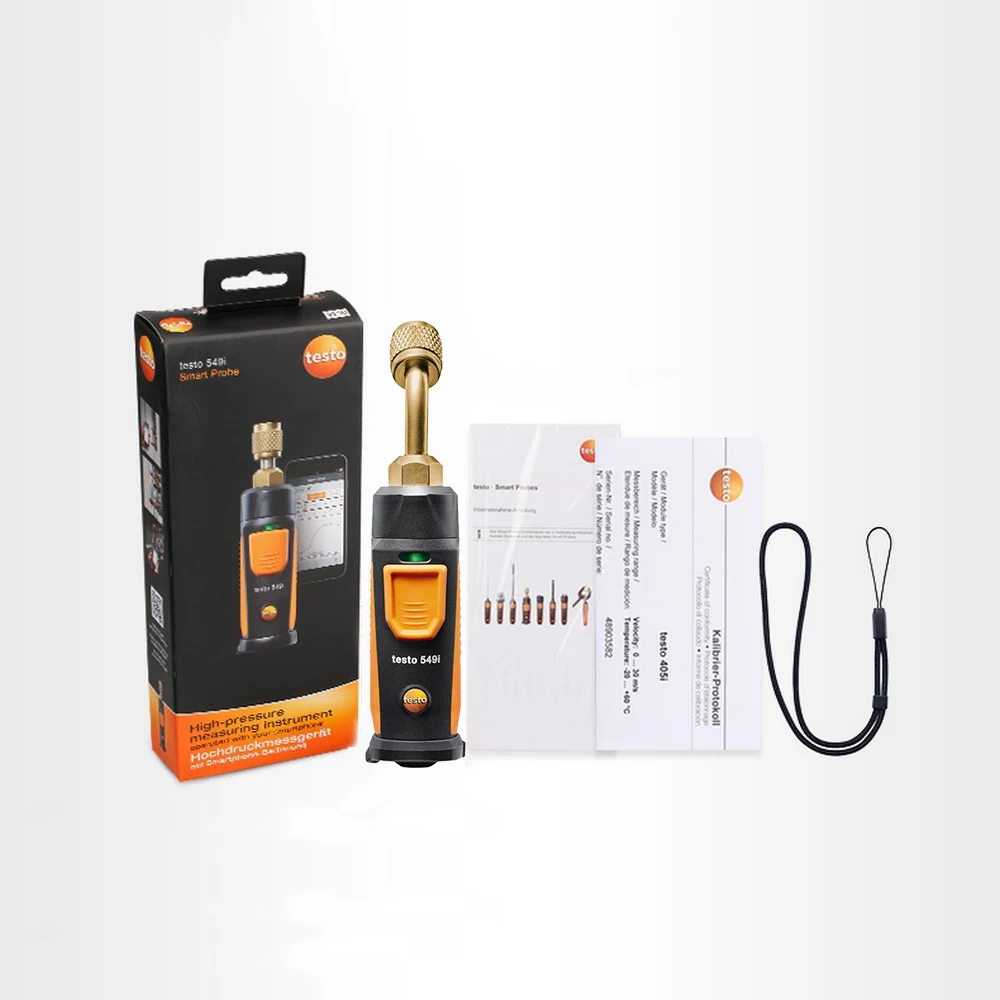 

Testo 549i Wireless Mini Pressure Gauge Air Conditioning Refrigeration Pressure Gauge Measure Pressure Connect Bluetooth Trans