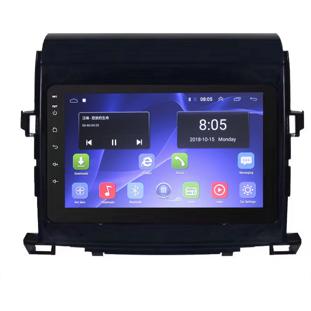 

4G WIFI 2G 32G Android 9.0 2 din car radio for Toyota Alphard 2008-2014 autoradio android car audio car stereo car radio gps nav