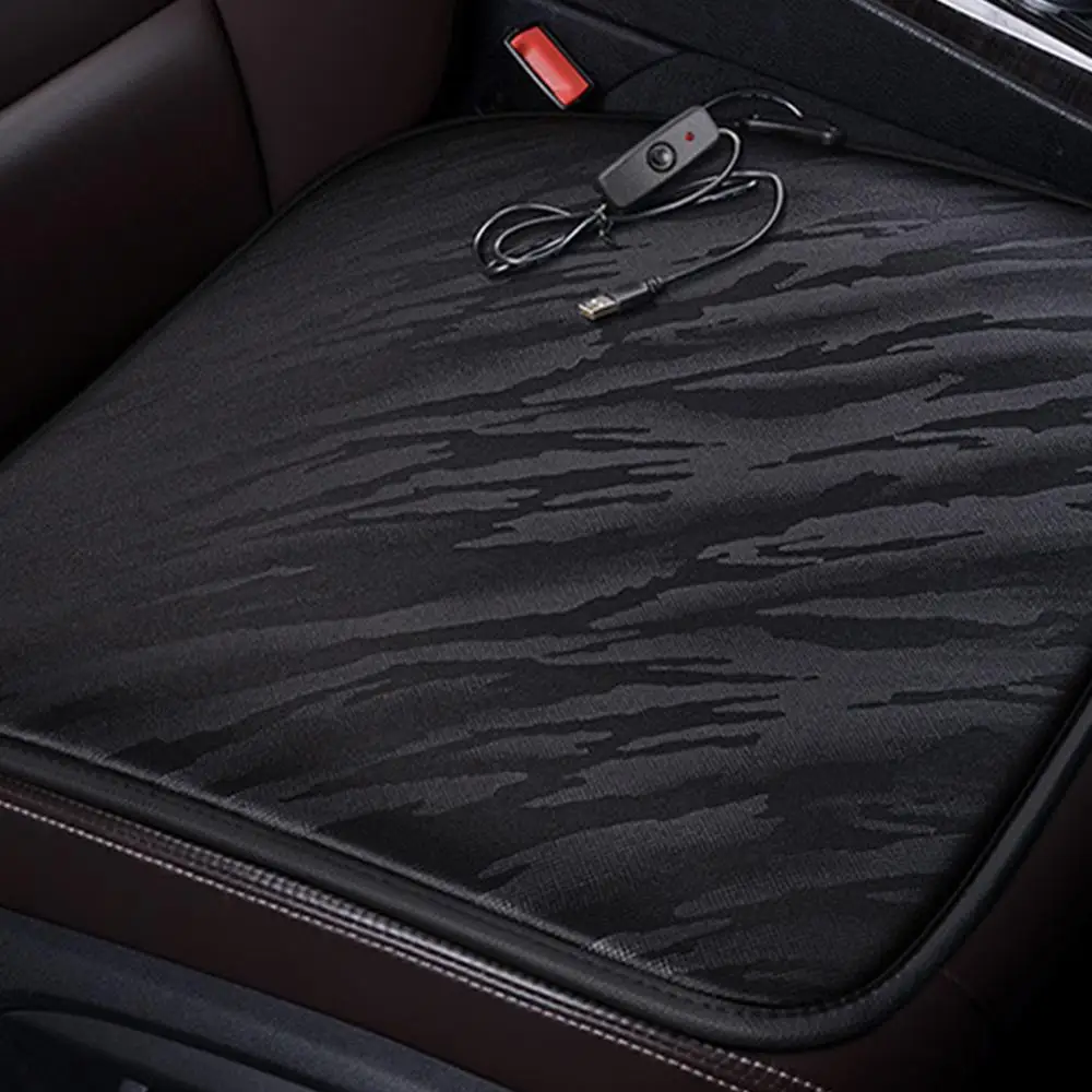 

Winte Car Heated Seat Cushion USB Chair Warmer 12V Heated Seat Cover Nonslip Heated Warm Chair Pad for Auto Supplies Home Office