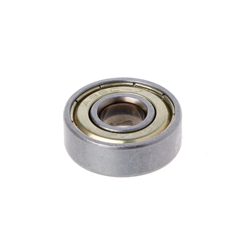 

10Pcs 608ZZ Mini Metal Double Shielded Flanged Ball Bearing For 3D Printer Parts