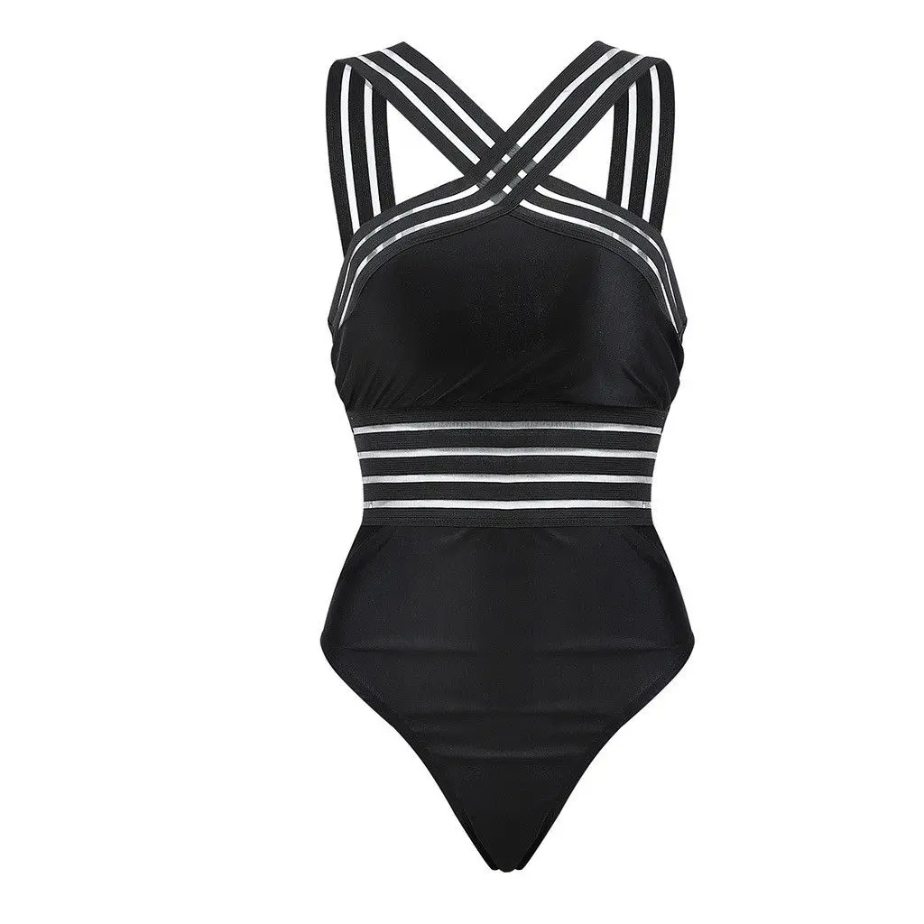 New Women Ladies One-Piece Swimsuit Beachwear Swimwear Push-up Monokini Bikini Bathing |