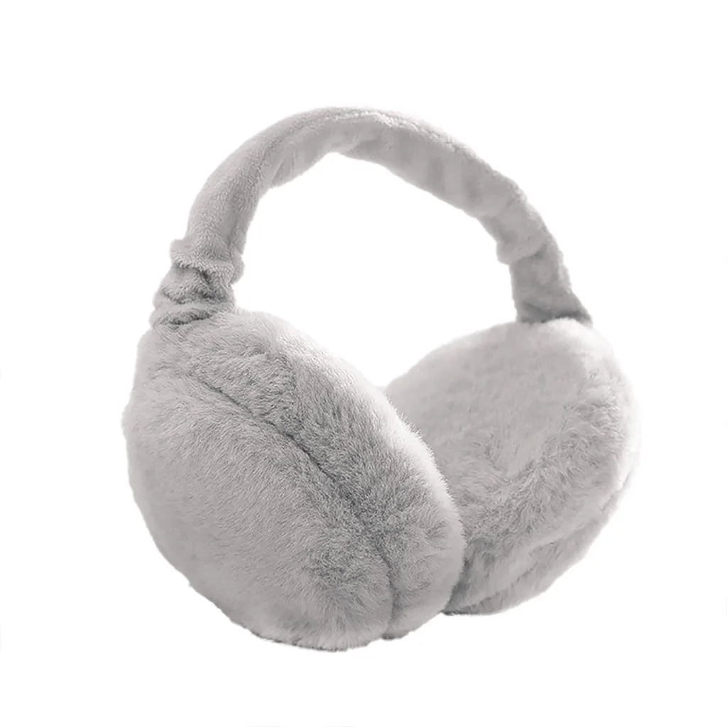 Складные зимние наушники из искусственного меха для женщин 2020 | Аксессуары