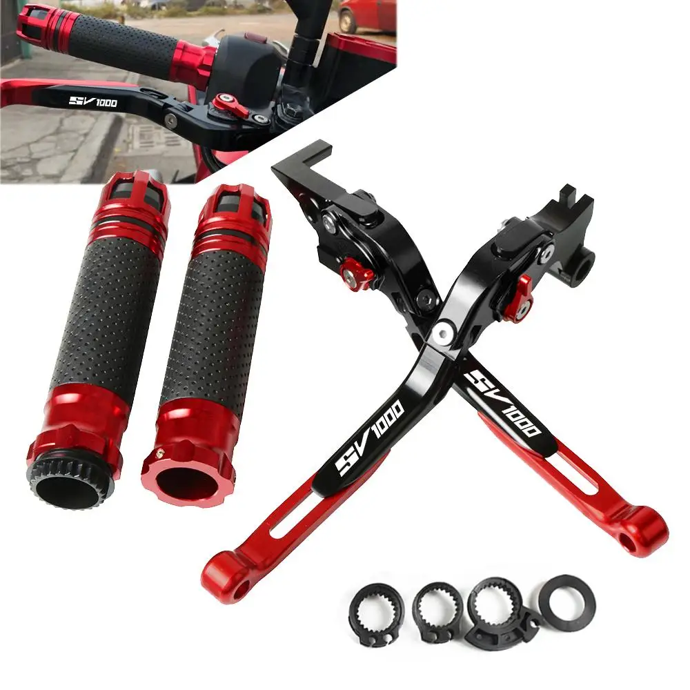 Аксессуары для мотоциклов сцепные рычаги грипса на руль ручные рукоятки Suzuki SV1000/S
