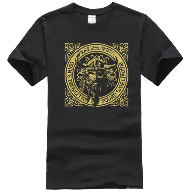 BLACK LABEL SOCIETY - Odin T SHIRT S-M-L-XL-2XL Brand New Official Shirt Summer Style Hip Hop Men T-Shirt Tops | Мужская одежда