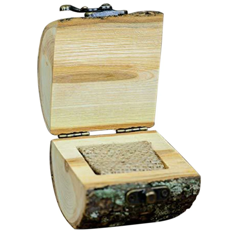 

Engraved Wooden Ring Box Vintage Wooden Ring Box Country Ring Box Engagement Ring Box