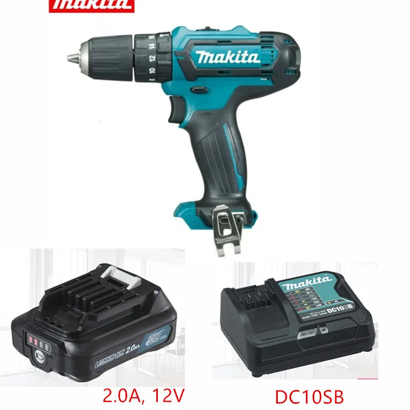 Makita HP331DZ HP331D 12 В CXT литий ионная аккумуляторная комбинированная
