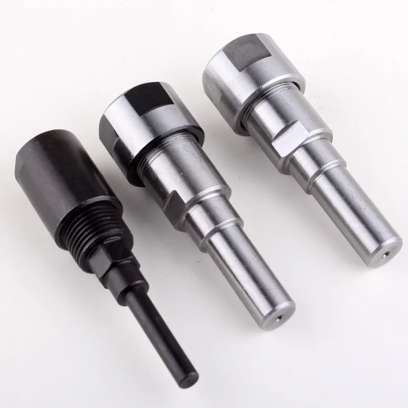 

1PC 1/4" 8mm 12mm 1/2" Shank Router Bits Collet Extension Engraving Machine Extension Rod For Trimming Machine Woodworking Tools