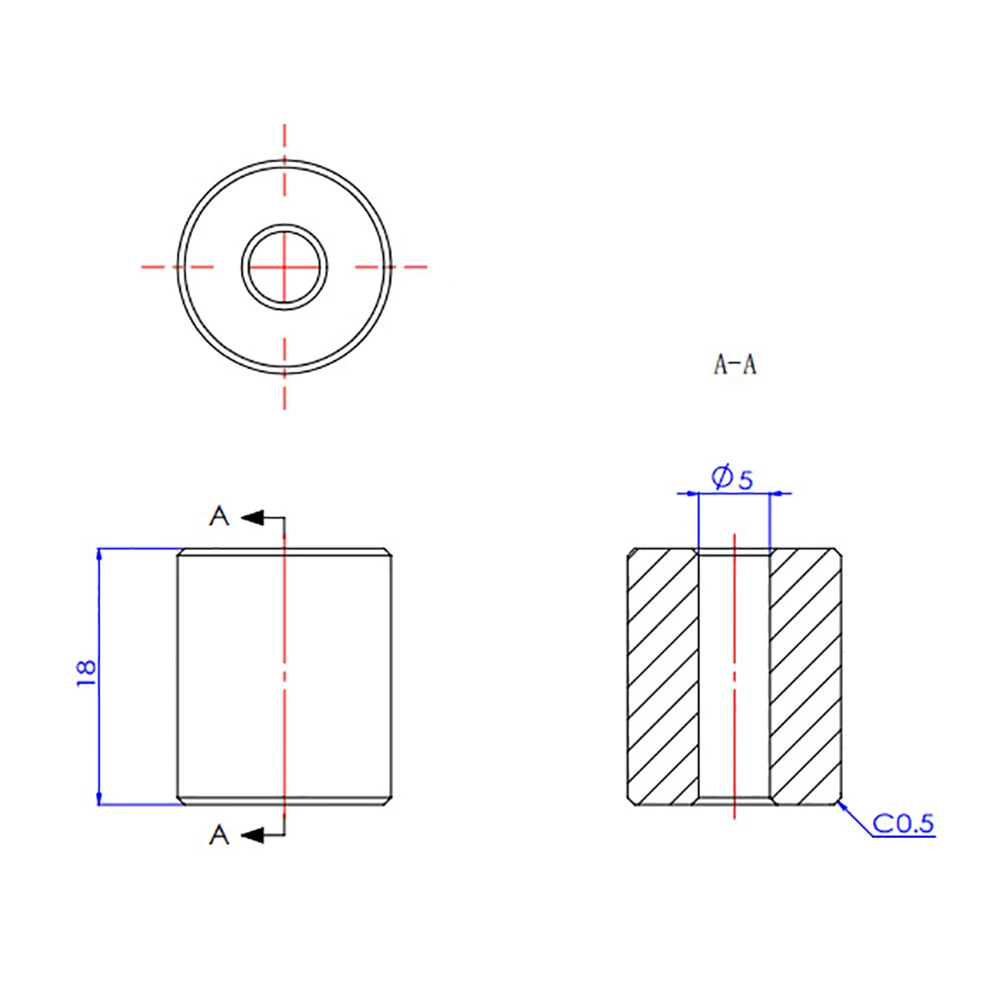 Силиконовые изолированные амортизаторы Hot Bed 4 шт./компл. буферная трубка с