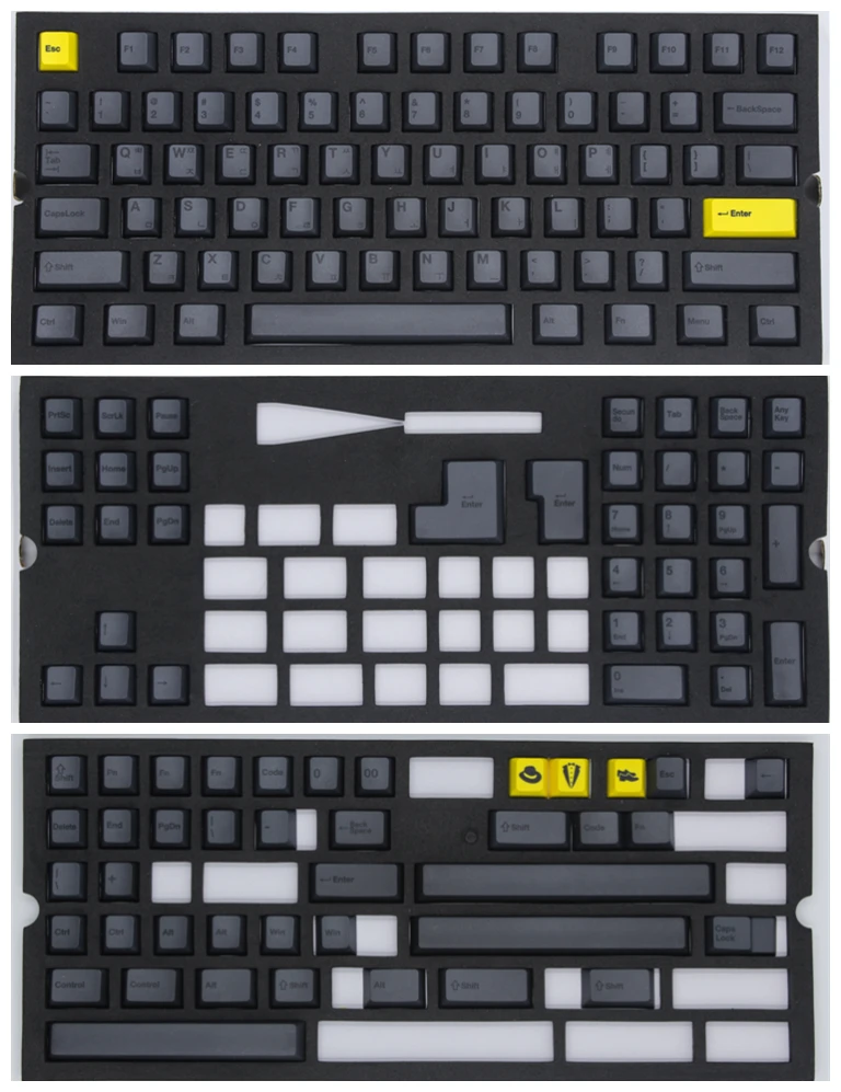 Английская/корейская версия KeyCap 151 ключ PBT краска сублимация вишневый профиль для