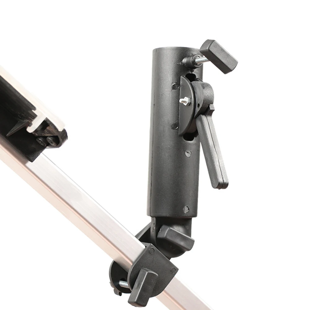 

Golf Cart Umbrella Holder Double Lock Connector Umbrella Stand Clip Bracket Trolley Double Lock Connector Adjustable Angle Lock