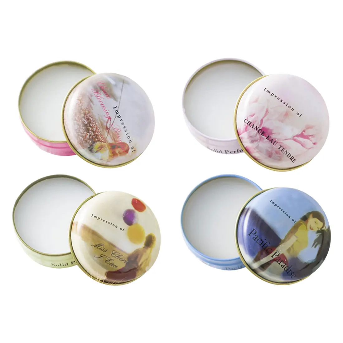 Волшебные твердые духи для мужчин и женщин без спирта однотонные ароматы