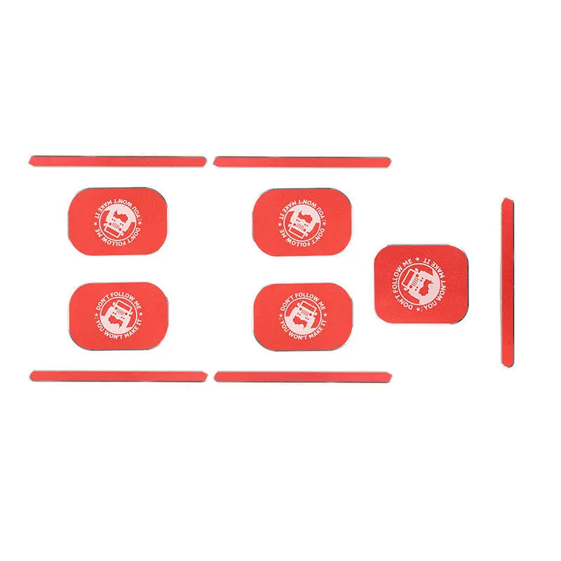 Алюминиевая декоративная крышка для дверной ручки автомобиля/задней двери JEE