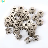 1025pcs metal bobbins spool sewing craft tool stainless steel sewing machine bobbins spool for brother janome singer wholesale
