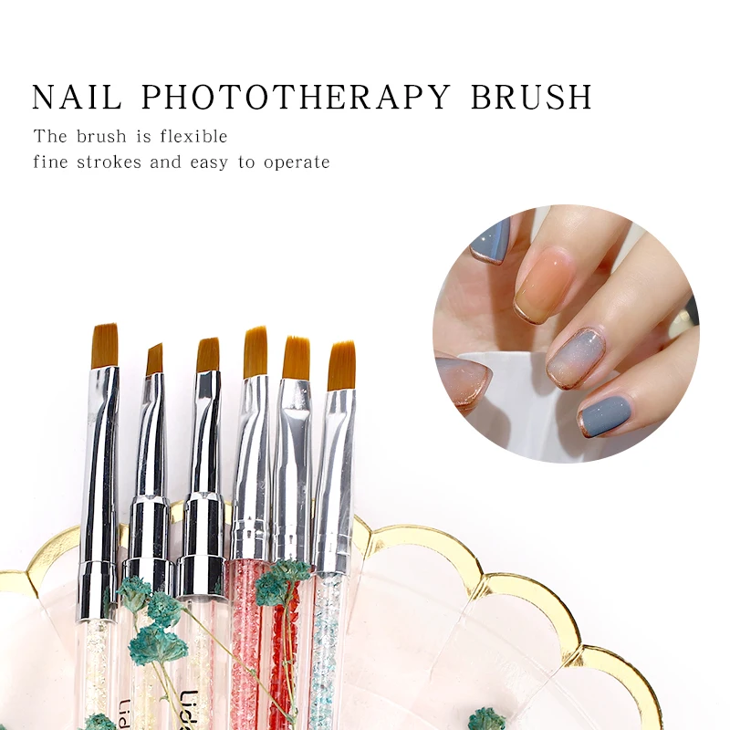 Новая ручка для дизайна ногтей рисование гель-лайнер полировка кисть с