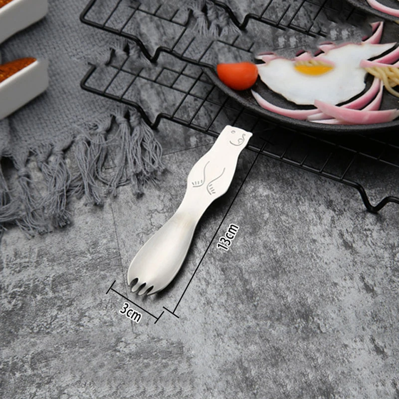 Полярный медведь кофейная ложка креативный мультфильм десертное мороженое