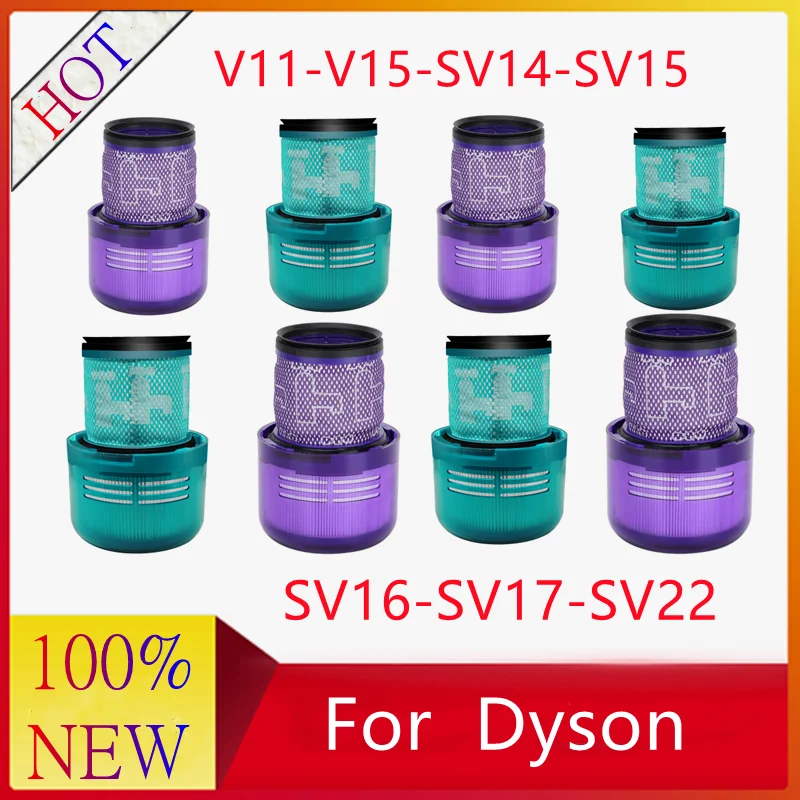 

Para dyson v11v15 acessórios sv14 sv18 lavável hepa elemento de filtro substituição handheld aspirador pó sem fio mop peças repo