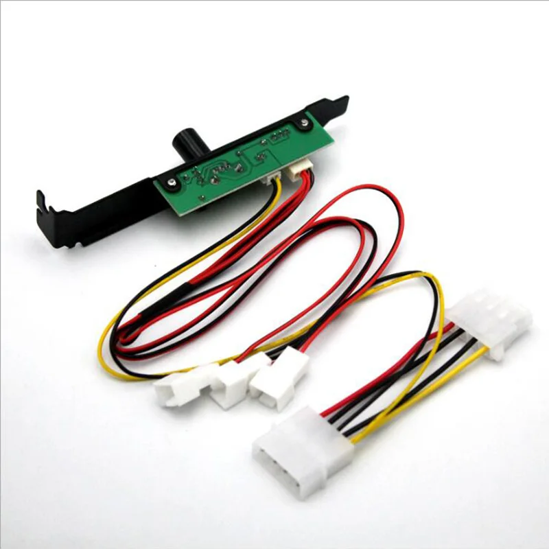 Чехол Скорость вентилятора er PCI 3-ходовой вентилятор контроллер концентратор