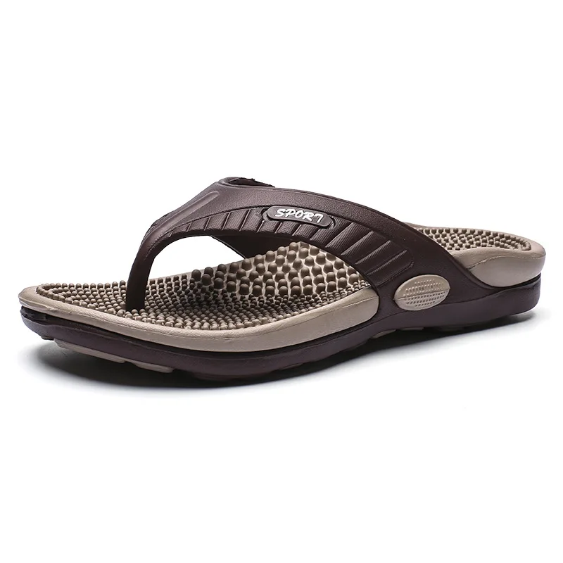 

Men Beach Flip Flops Casual Shoes Slip-on Slippers Comfortable Casual Beach Shoes Bathroom Footwear Slides Zapatos
