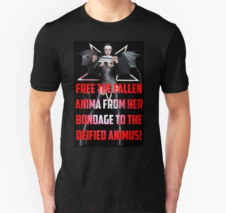 Мужская футболка свободная упавшая Анима из ее рабства унисекс wo футболки