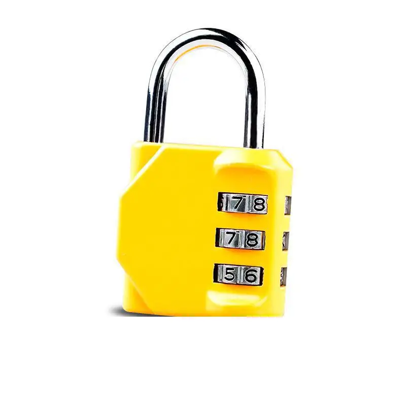 30 мм цинковый сплав 3-значный кодовый замок багажник сумка для спортзала