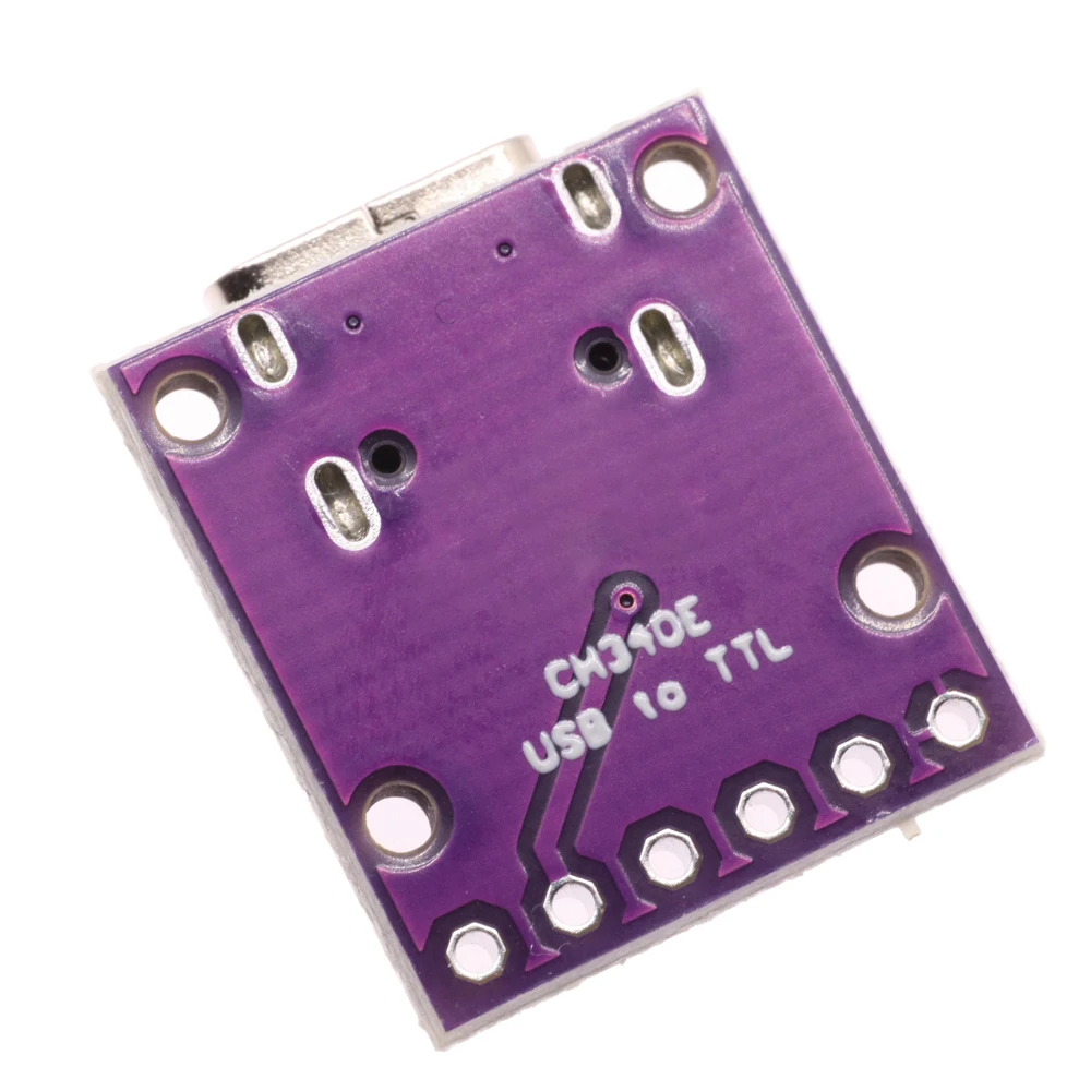 Последовательный преобразователь CH340E MSOP10 USB в TTL 5 В/3 3 В альтернатива CH340G модуль с
