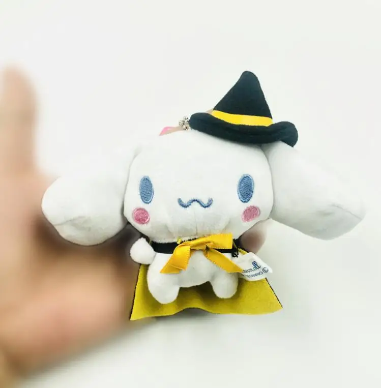 1 шт. Высокое качество Прекрасный Хэллоуин Cinnamoroll Собака Плюшевая Кукла милый мультфильм собака с большим ухом подвесные плюшевые игрушки подарок