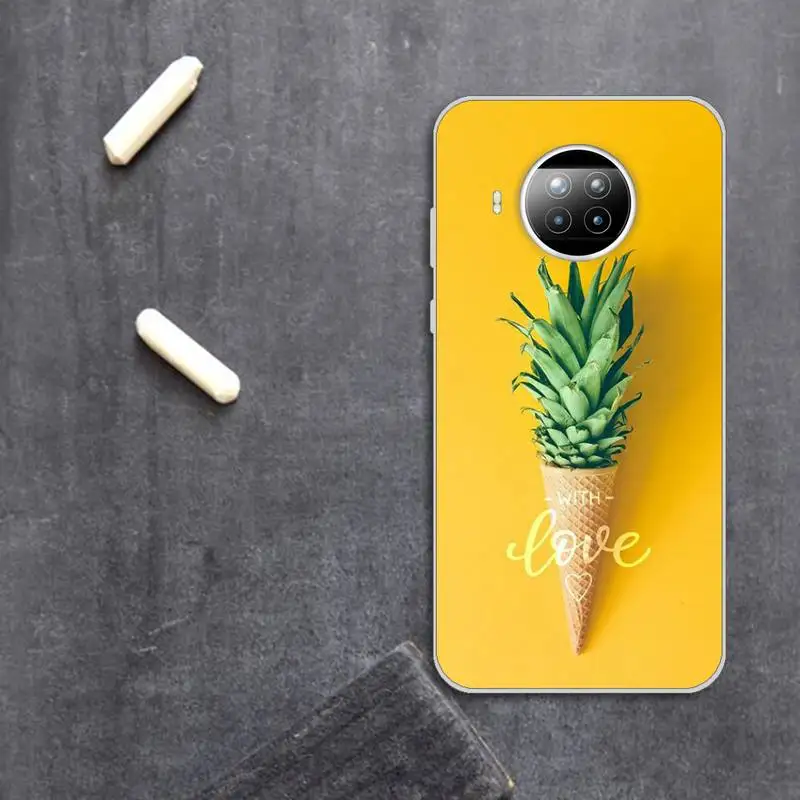 

Phone Case For Xiaomi Redmi note 10 t 8 9 pro lite 11 Retro leaf art fruit universe animal flower pattern