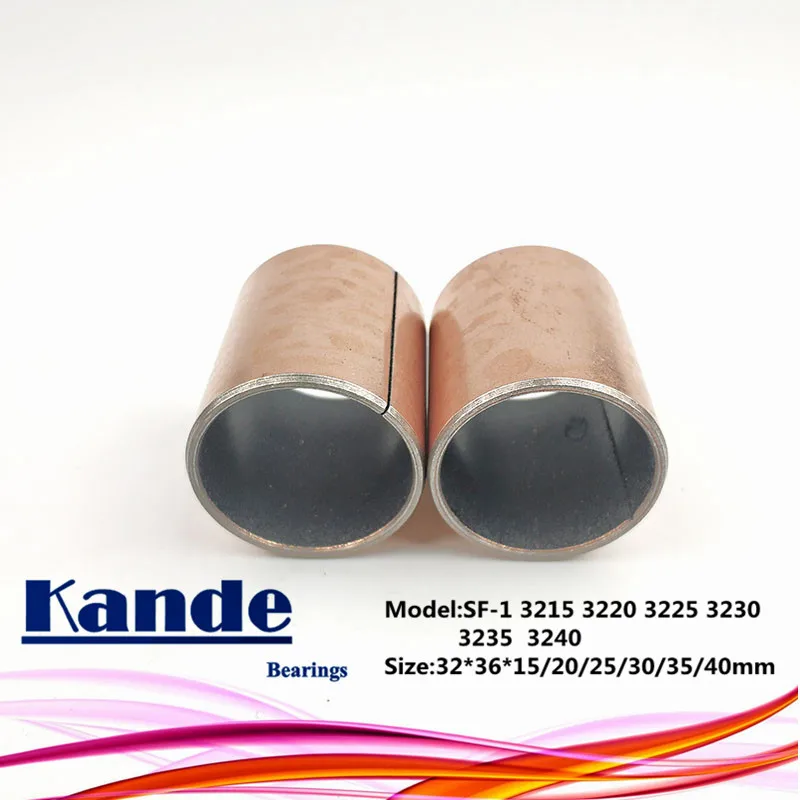 Kande BearingsSF-1 3212 SF-1 3215 SF-13220 SF-13225 3230 3235 40 самосмазывающаяся втулка SF1 32*36*12 15 20 25 30 35 мм |