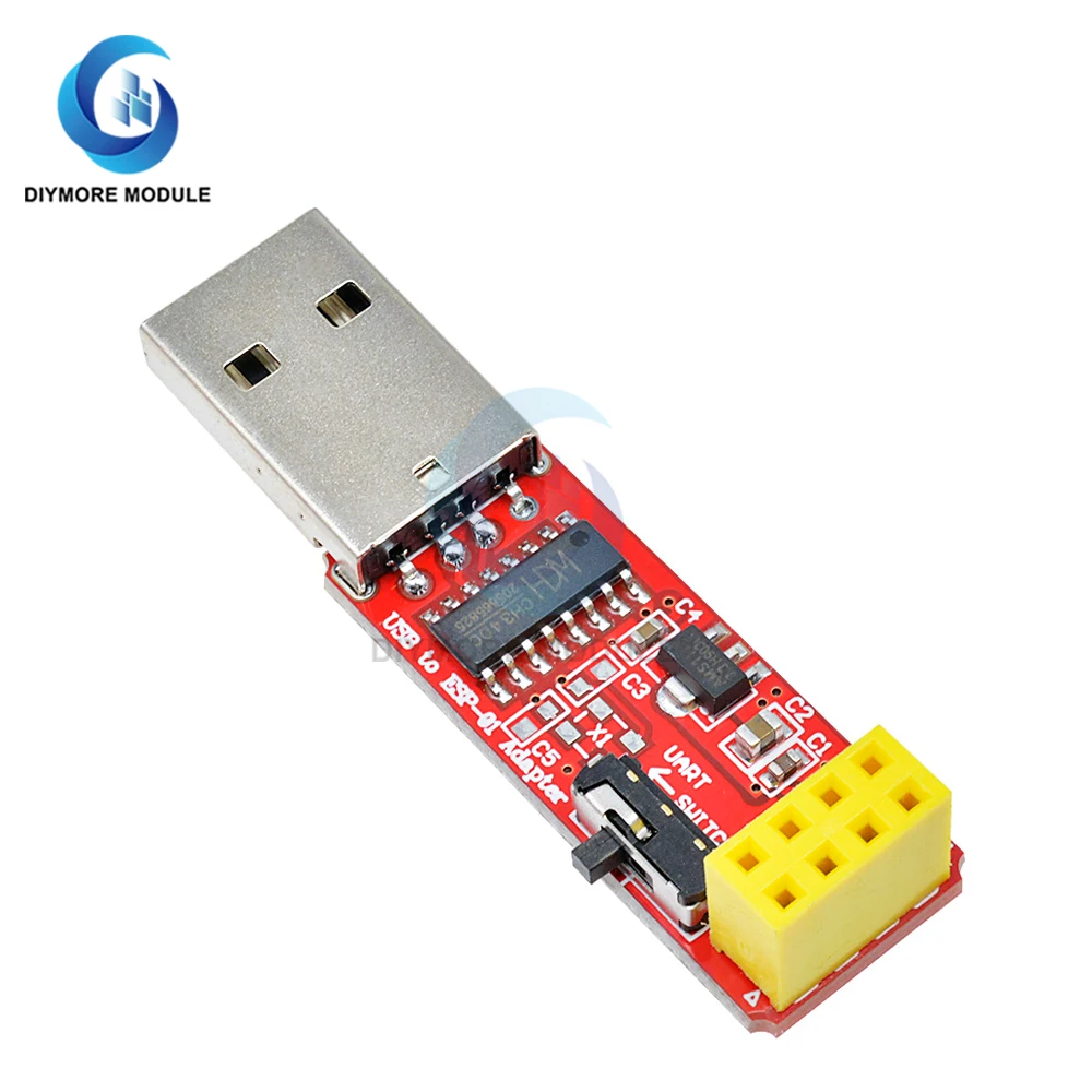 4 5-5 5 В CH340 USB к адаптеру ESP8266 ESP-01 ESP-01S Wi-Fi конвертер программатор модуль для Arduino