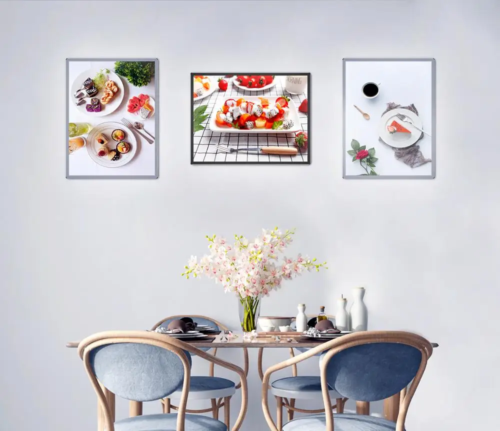 A3 display stand with light led menu board for hotel standing poster | Лампы и освещение