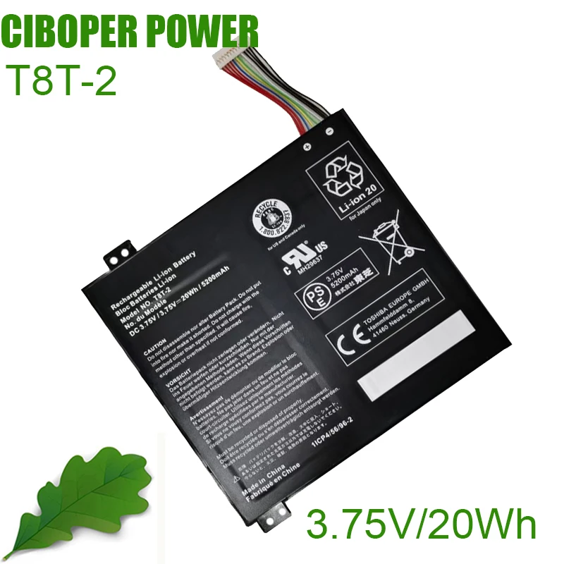 CP Оригинальная Аккумуляторная батарея для ноутбука 3 75 в 20 Вт-ч/5200 мА · ч