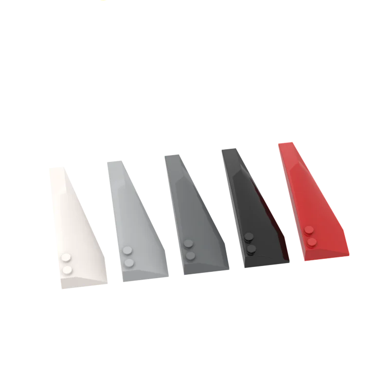 

BuildMOC 50956 3x10 curved wedge brick right ldd50956 Building Blocks Parts DIY Educational Tech Parts Toys